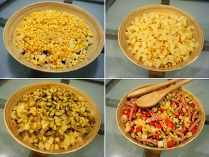 [Salad] Tự làm Salad Nga vị dứa thơm ngon ngậy vô cùng 3