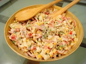 [Salad] Tự làm Salad Nga vị dứa thơm ngon ngậy vô cùng 4