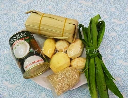 Cách nấu chè Bubur ChaCha (BoBo ChaCha) ngon tuyệt của Malaysia 1