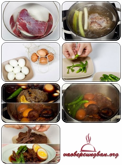 Cách làm thịt bắp bò kho kiểu Hàn1