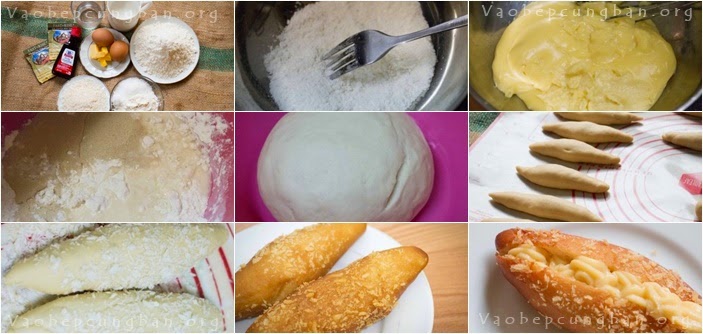 Cách làm bánh rán nhân su kem béo ngậy 1