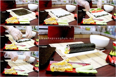 Cách làm sushi đơn giản tại nhà 4