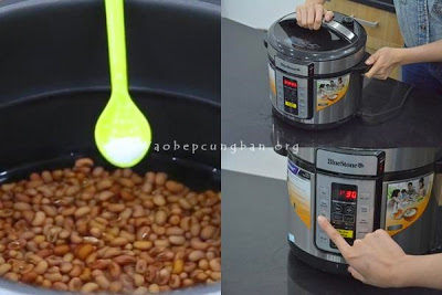 Cách nấu chè đậu đỏ nước cốt dừa 2